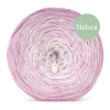 KOKONEK Nature Kish Rare R225 Raspberry Gum - Wrzos/perłowy róż/jasny róż/beza + 1 nitka wrzos + 1 nitka beza