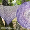 KOKONEK Nature Kish Rare R227 Purple Rain - Hiacynt/lawenda/ametyst/beza + 1 nitka hiacynt + 1 nitka beza