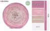 KOKONEK Nature Kish Rare R231 Peony Garden - Zgaszony róż/malinowy róż/brudny róż/beza + 1 nitka zgaszony róż + 1 nitka beza