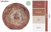 KOKONEK Nature Kish Rare R232 Terracotta Sand - Glina/kakao/beż/beza + 1 nitka glina + 1 nitka beza