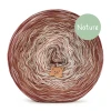 KOKONEK Nature Kish Rare R232 Terracotta Sand - Glina/kakao/beż/beza + 1 nitka glina + 1 nitka beza