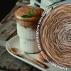 KOKONEK Nature Kish Rare R233 Dalgona Coffee - Brąz/masło orzechowe/ciemny beż/beza + 1 nitka brąz + 1 nitka beza