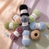 Włóczka YarnArt Nifty Fur 8416 / borsuk