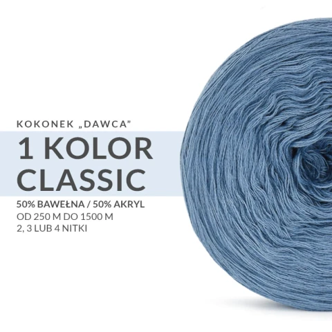 KOKONEK Mono Classic - jedna vybraná barva "dárce" (1)