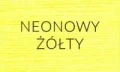 neonowy żółty