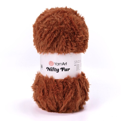 Włóczka YarnArt Nifty Fur 8403 / wiewiórka