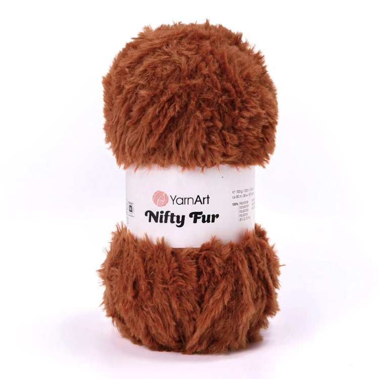 Włóczka YarnArt Nifty Fur 8403 / wiewiórka