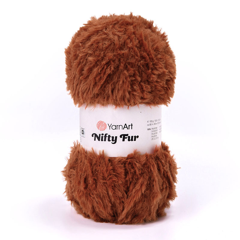 Włóczka YarnArt Nifty Fur 8403 / wiewiórka