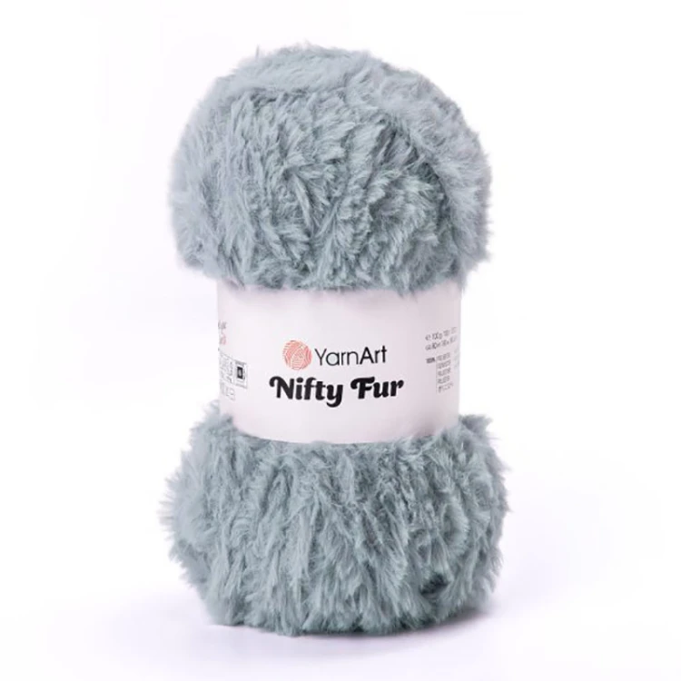 Włóczka YarnArt Nifty Fur 8410 / gołębi