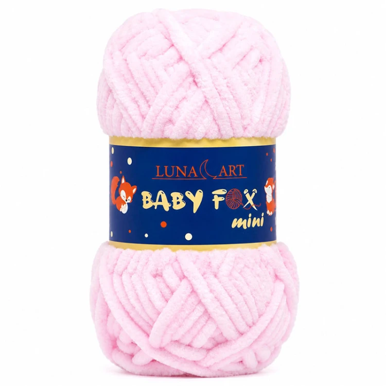 Włóczka Luna Art Baby Fox Mini 200-04 / jasny róż