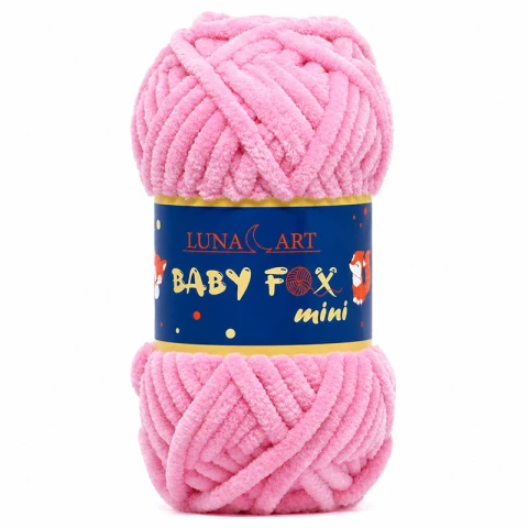 Włóczka Luna Art Baby Fox Mini 200-06 / róż