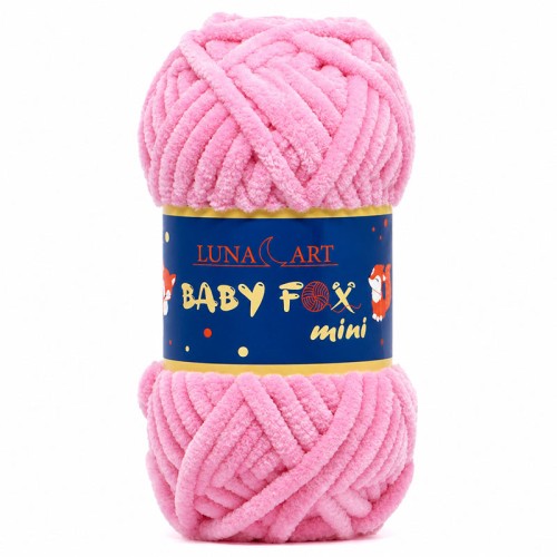 Włóczka Luna Art Baby Fox Mini 200-06 / róż