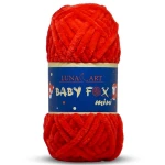 Włóczka Luna Art Baby Fox Mini 200-08 / czerwień