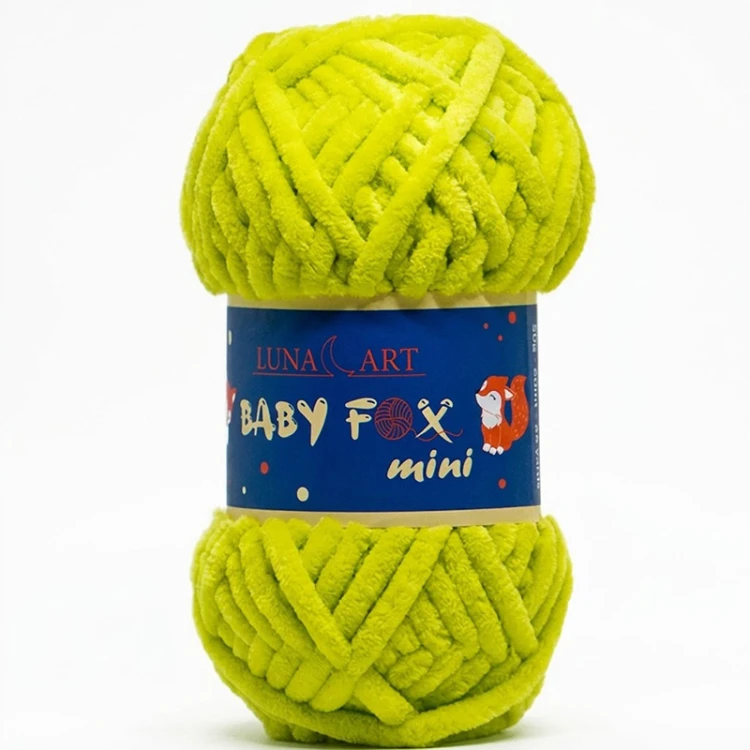 Włóczka Luna Art Baby Fox Mini 200-85 / kiwi