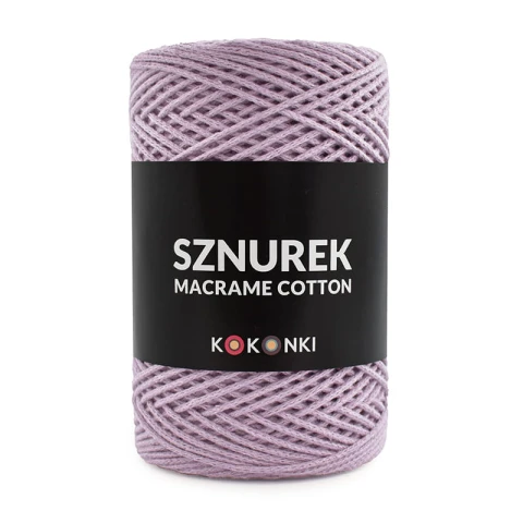 Šňůrka Macrame Cotton by KOKONKI 2mm / role 200m / 223 melounově žlutá (1)