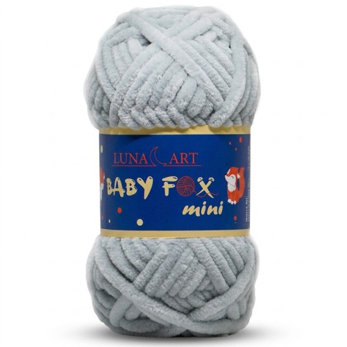 Włóczka Luna Art Baby Fox Mini 200-36 / szary