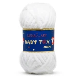 Włóczka Luna Art Baby Fox Mini 200-01 / biel