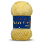 Włóczka Luna Art Baby Fox Mini 200-44 / maślany