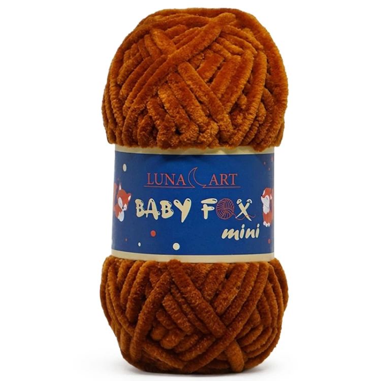 Włóczka Luna Art Baby Fox Mini 200-19 / orzech