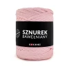 PREMIUM sznurek bawełniany by KOKONKI 5mm / rolka 100m / 532 baby róż