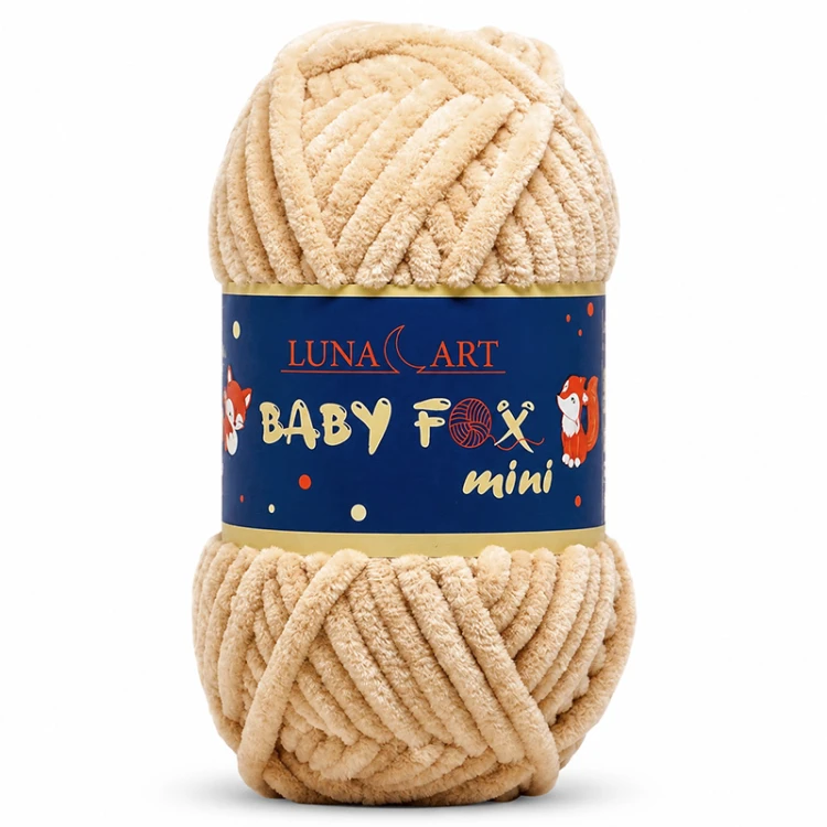Włóczka Luna Art Baby Fox Mini 200-80 / sezam