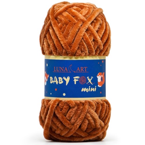 Włóczka Luna Art Baby Fox Mini 200-41 / jasny brąz