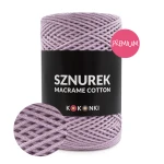 Sznurek Macrame Cotton by KOKONKI 2mm / rolka 200m / 551 wrzos