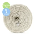 KOKONEK Bamboo Pure Melange 04 - Popielaty x 4/migdał x 4 / 8 nitek / 1200 m / 240 g - GOTOWY