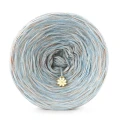 KOKONEK Bamboo Pure Melange 05 - Ciemny beż x 3 / biel x 2 / denim x 3 / 8 nitek / 1200 m / 240 g - GOTOWY