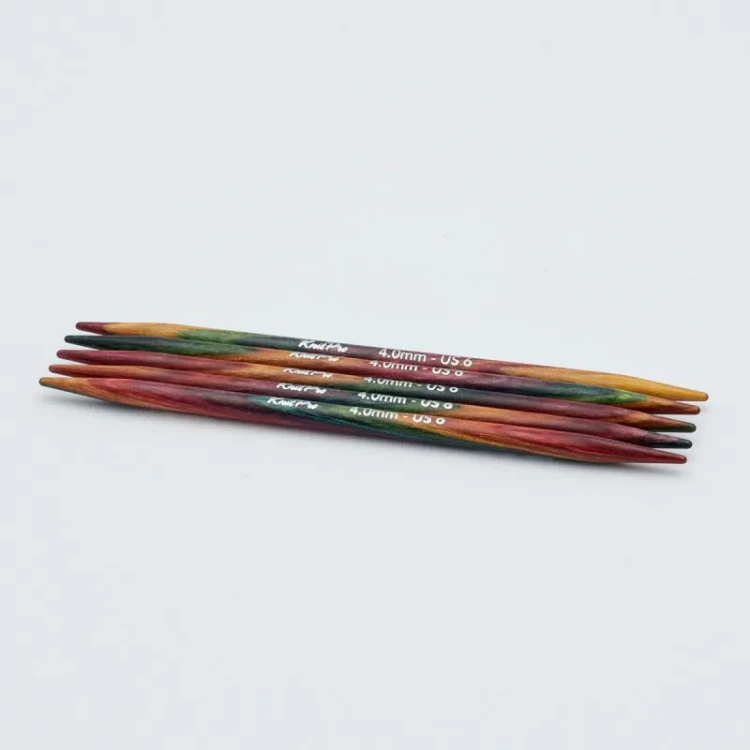 Druty do skarpet KnitPro Symfonie 2 - drewniane