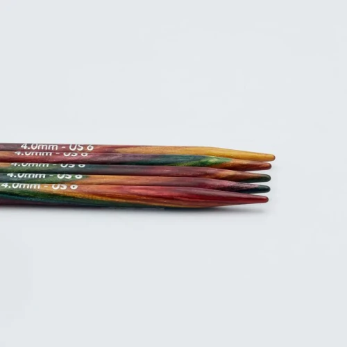 Druty do skarpet KnitPro Symfonie 2 - drewniane