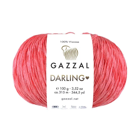 Włóczka Gazzal Darling 558 / koral