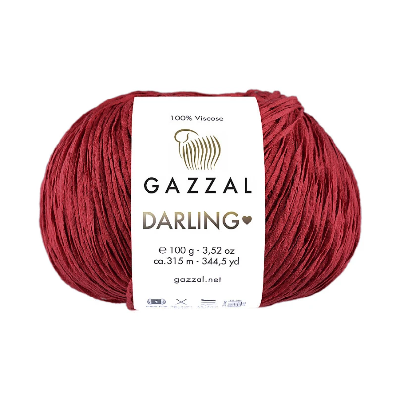 Włóczka Gazzal Darling 559 / czerwień