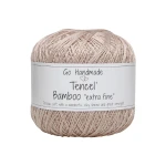 Włóczka Go Handmade Tencel Bamboo "extra fine" 17733 / beż