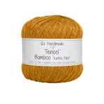 Włóczka Go Handmade Tencel Bamboo "extra fine" 17736 / curry