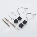Zestaw drutów KnitPro Mindful Petite Combo - stal nierdzewna