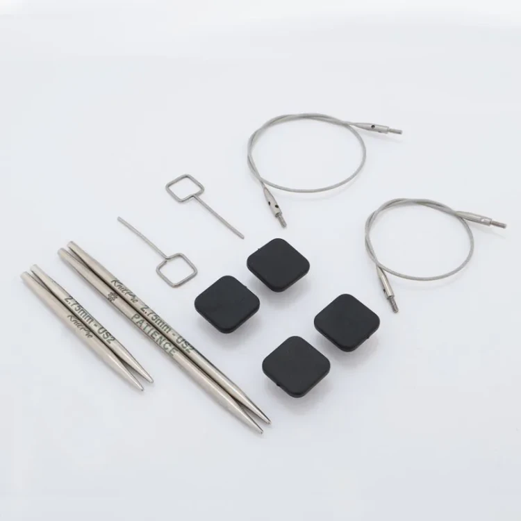 Zestaw drutów KnitPro Mindful Petite Combo - stal nierdzewna