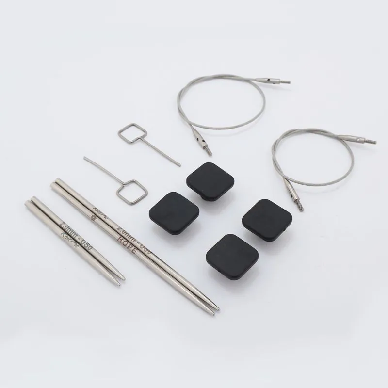 Zestaw drutów KnitPro Mindful Petite Combo - stal nierdzewna