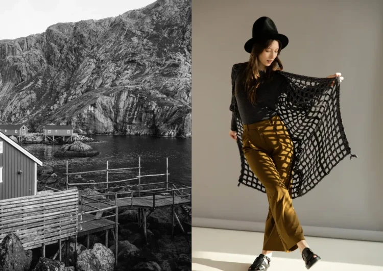 Książka Nordic Textures in Crochet Garments / Cozy Publishing - wzory szydełkowe w języku angielskim