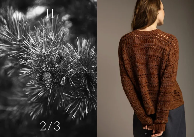 Książka Nordic Textures in Crochet Garments / Cozy Publishing - wzory szydełkowe w języku angielskim