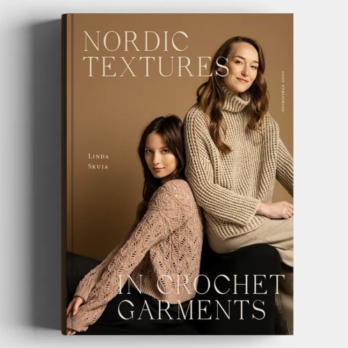 Książka Nordic Textures in Crochet Garments / Cozy Publishing - wzory szydełkowe w języku angielskim