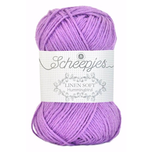 Włóczka Scheepjes Linen Soft 50g - 625 - fiołek
