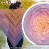 KOKONEK Rare Merino R119 Jasny niebieski/lawenda/jasny róż/żółty + 1 nitka jasna malwa
Autorka chusty: IG: @caitlin.knits - Katarzyna Górska Lalak; Wzór: SisLove od SisHomemade