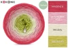 KOKONEK Nature NT022 - Magneta/malinowy róż/migdał/awokado