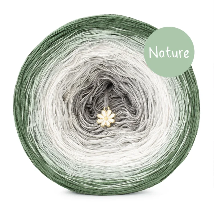 KOKONEK Nature NT572 Matcha sorbet - Jodła/szałwia/beza/jasny szary/szary