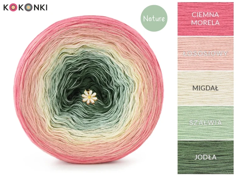 KOKONEK Nature NT017 Hard Candy - Ciemna morela/łososiowy/migdał/szałwia/jodła
