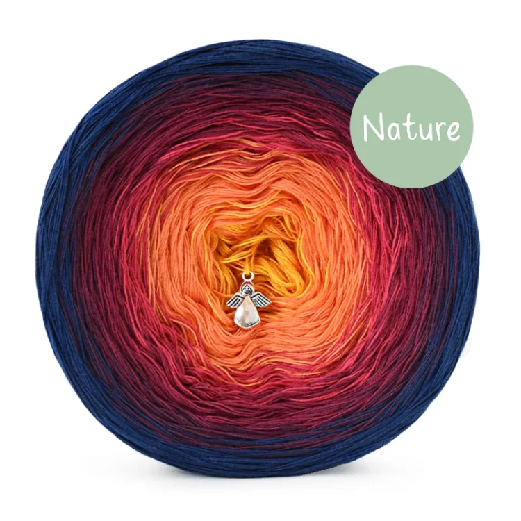 KOKONEK Nature NT577 Berry hit- Granat/wino/bordo/magenta/dynia/kurkuma