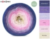 KOKONEK Nature NT581 Smoothie Bowl - Atrament/hiacynt/lawenda/róż/jasny róż/migdał