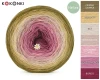 KOKONEK Nature NT586 Rhubarb Crumble - Ciemna oliwka/biszkopt/beż/brudny róż/malinowy róż/zgaszony róż/bordo
