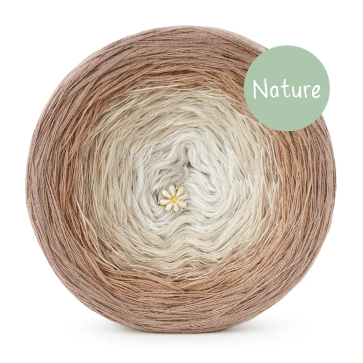 KOKONEK Nature NT587 Iced Latte - Latte/ciemny beż/beż/beza